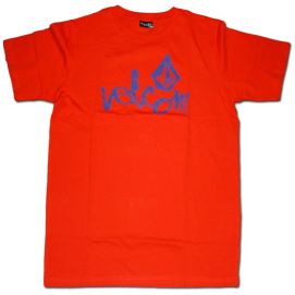 T-shirt VOLCOM TAG SS BASIC-CHERRY TOMATO RED