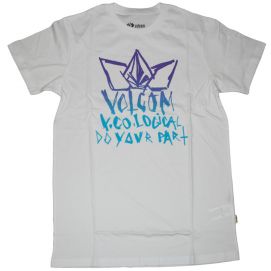 T-shirt VOLCOM DO YOUR PART V.CO-LOGICAL SS T-WHITE