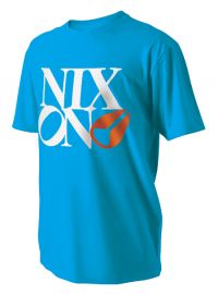 T shirt NIXON PHILLY TOO  turquoise