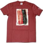 T shirt VOLCOM FA JEFF ANDERSON ss Tee Washed out Burgundy