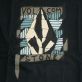 T-shirt VOLCOM ROUGH STONE LS BASIC TEE BLACK